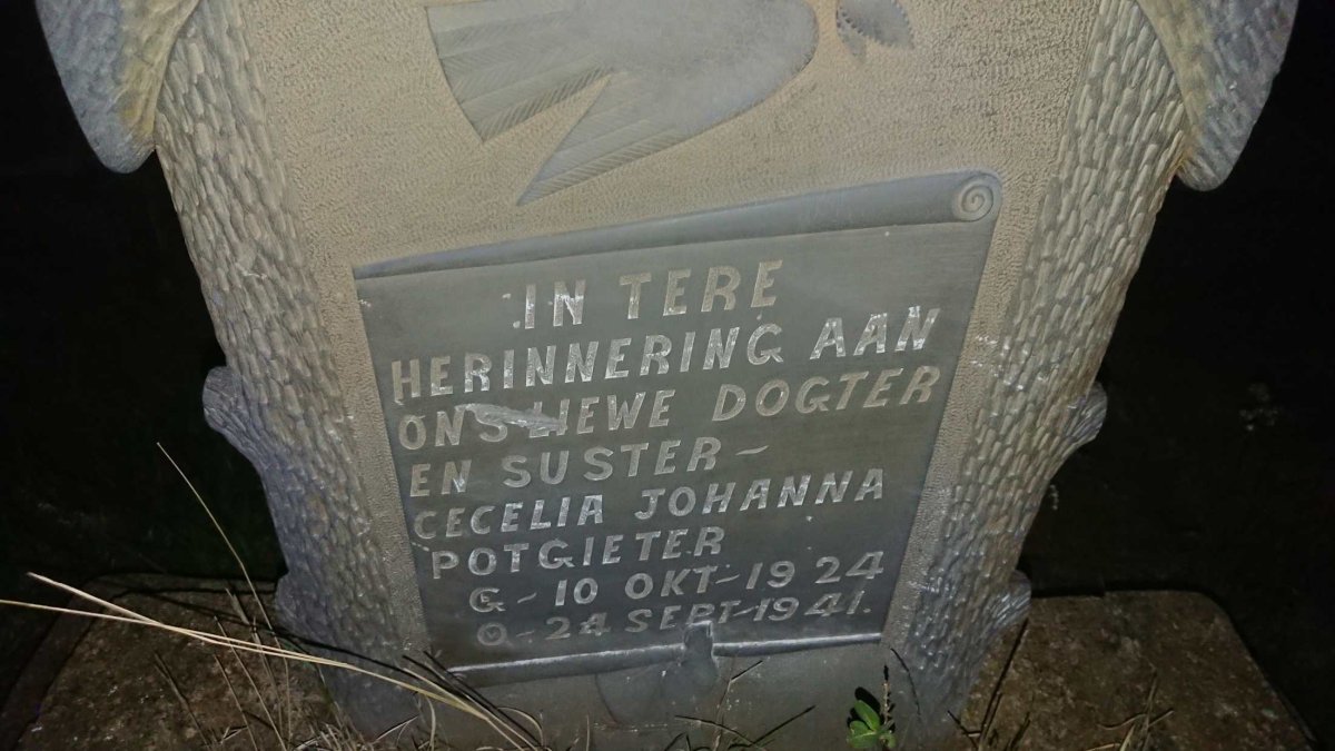 POTGIETER Cecelia Johanna 1924-1941