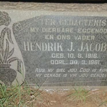 JACOBSZ Hendrik J. 1916-1961