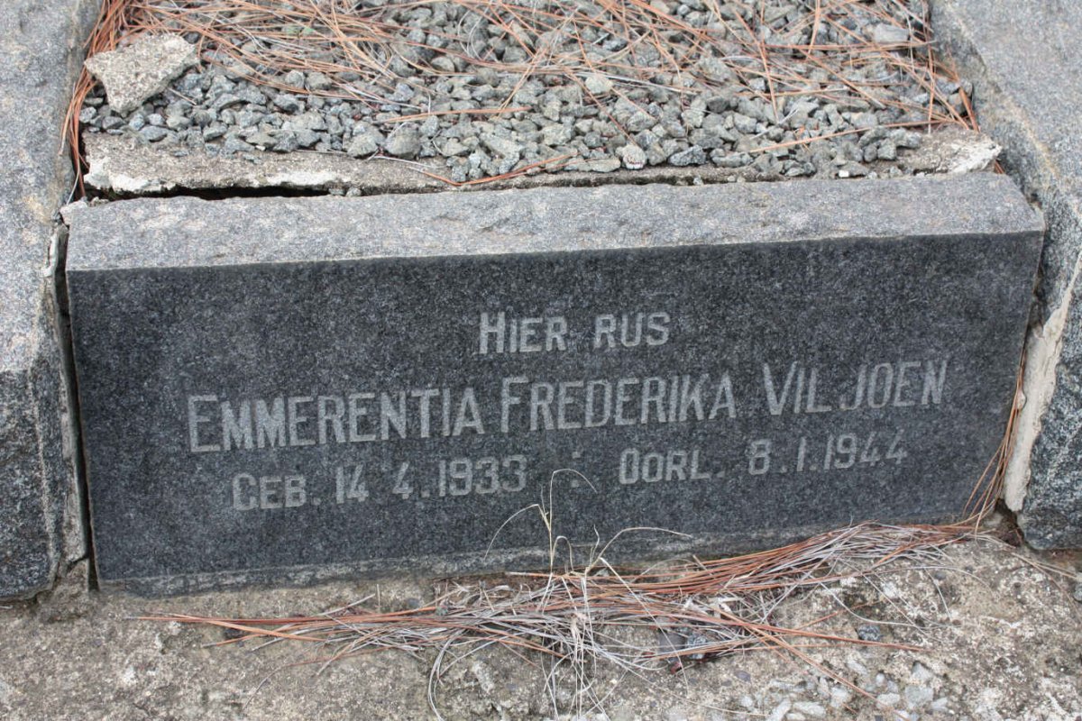 VILJOEN Emmerentia Frederika 1933-1944