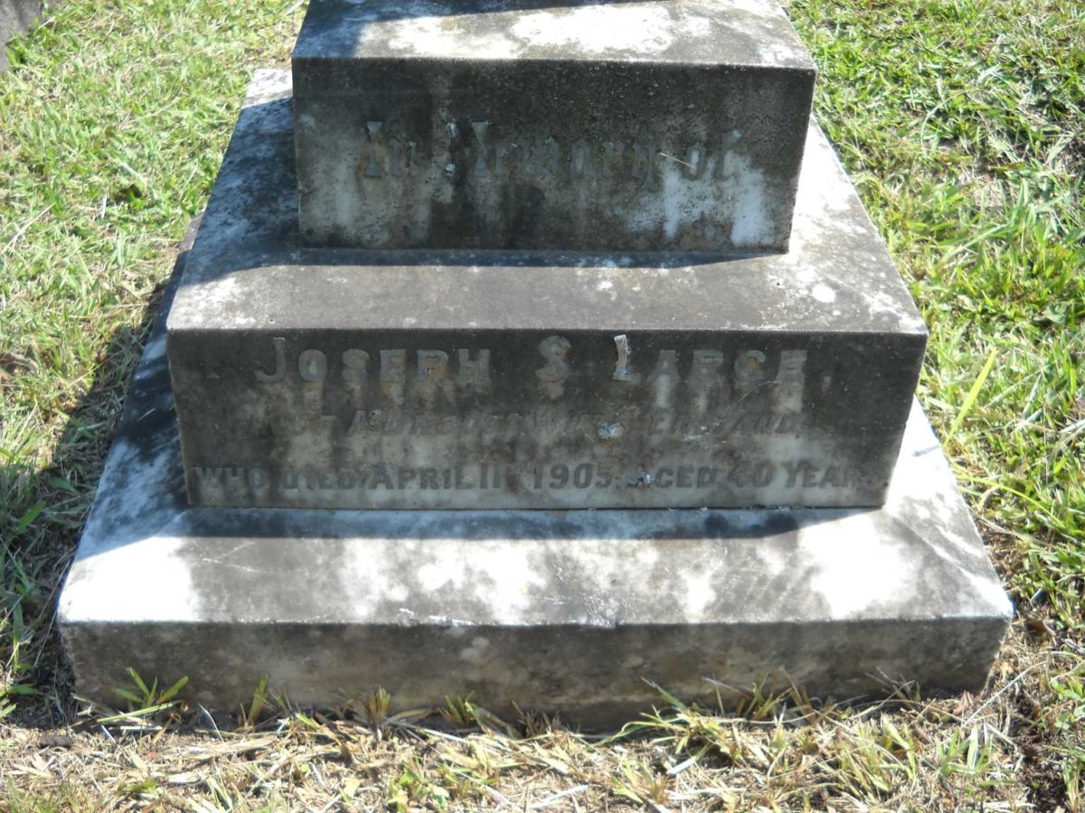 LARGE Joseph S. -1905