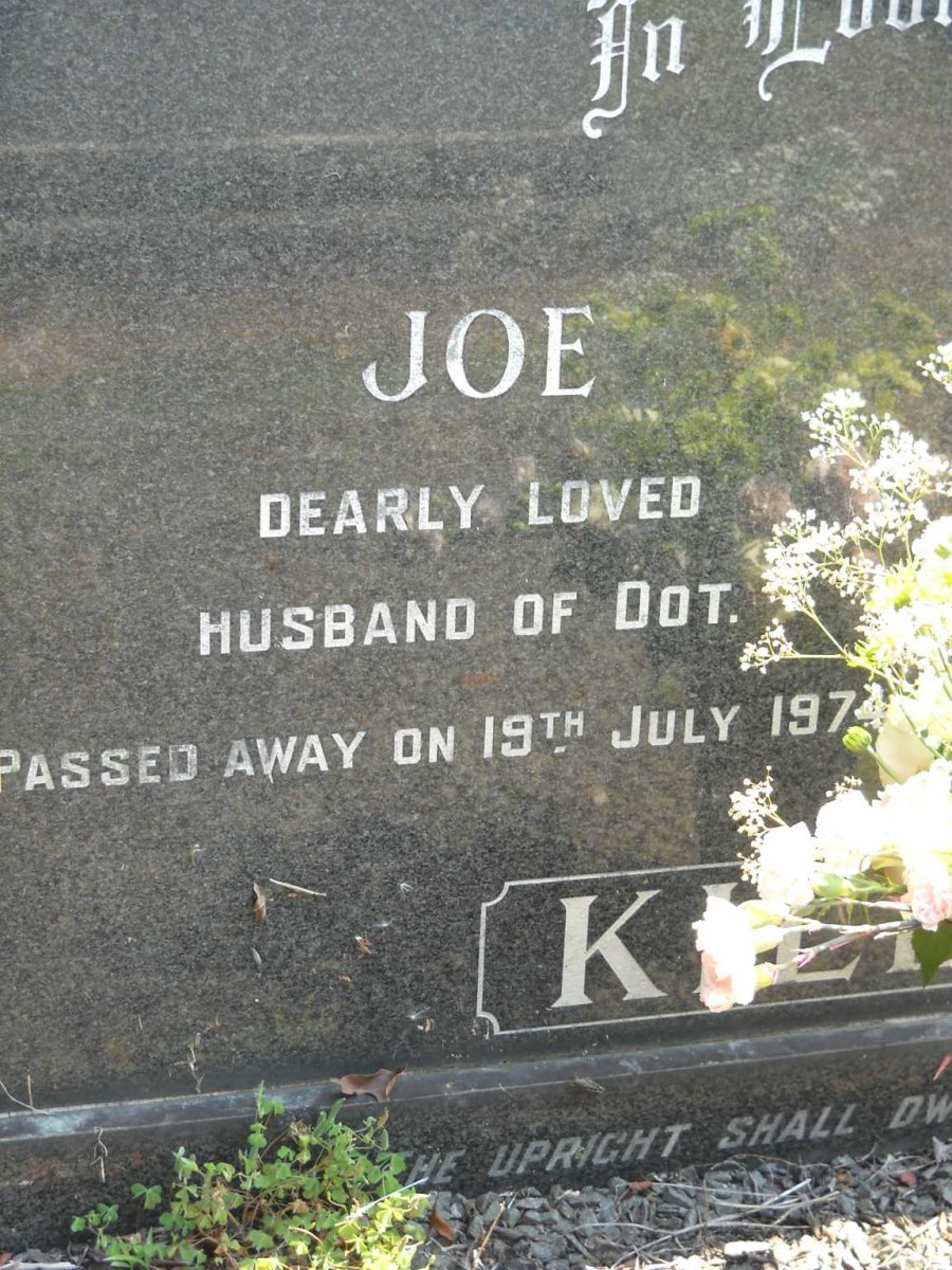KIERAN Joe -1974 &amp; Dorothy Mary -1987