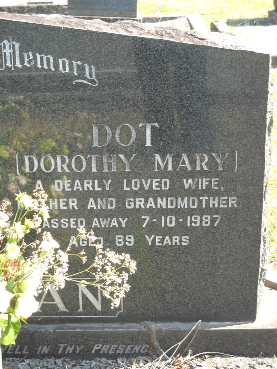 KIERAN Joe -1974 &amp; Dorothy Mary -1987