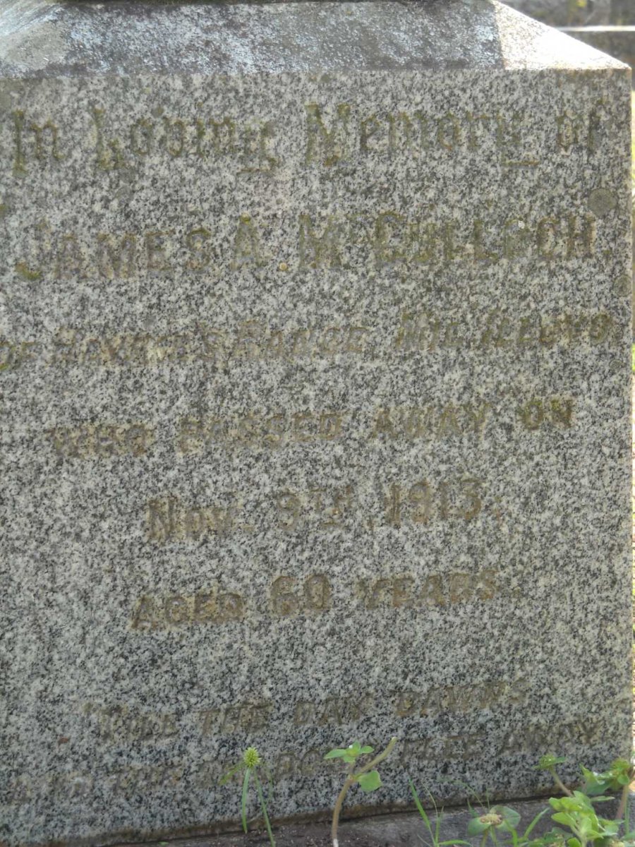 McCULLOCH James A. 1913