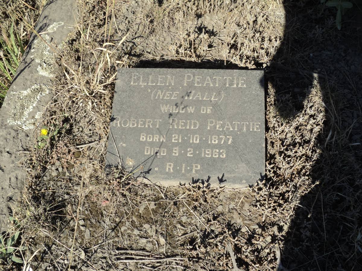 PEATTIE Ellen nee HALL 1877-1963