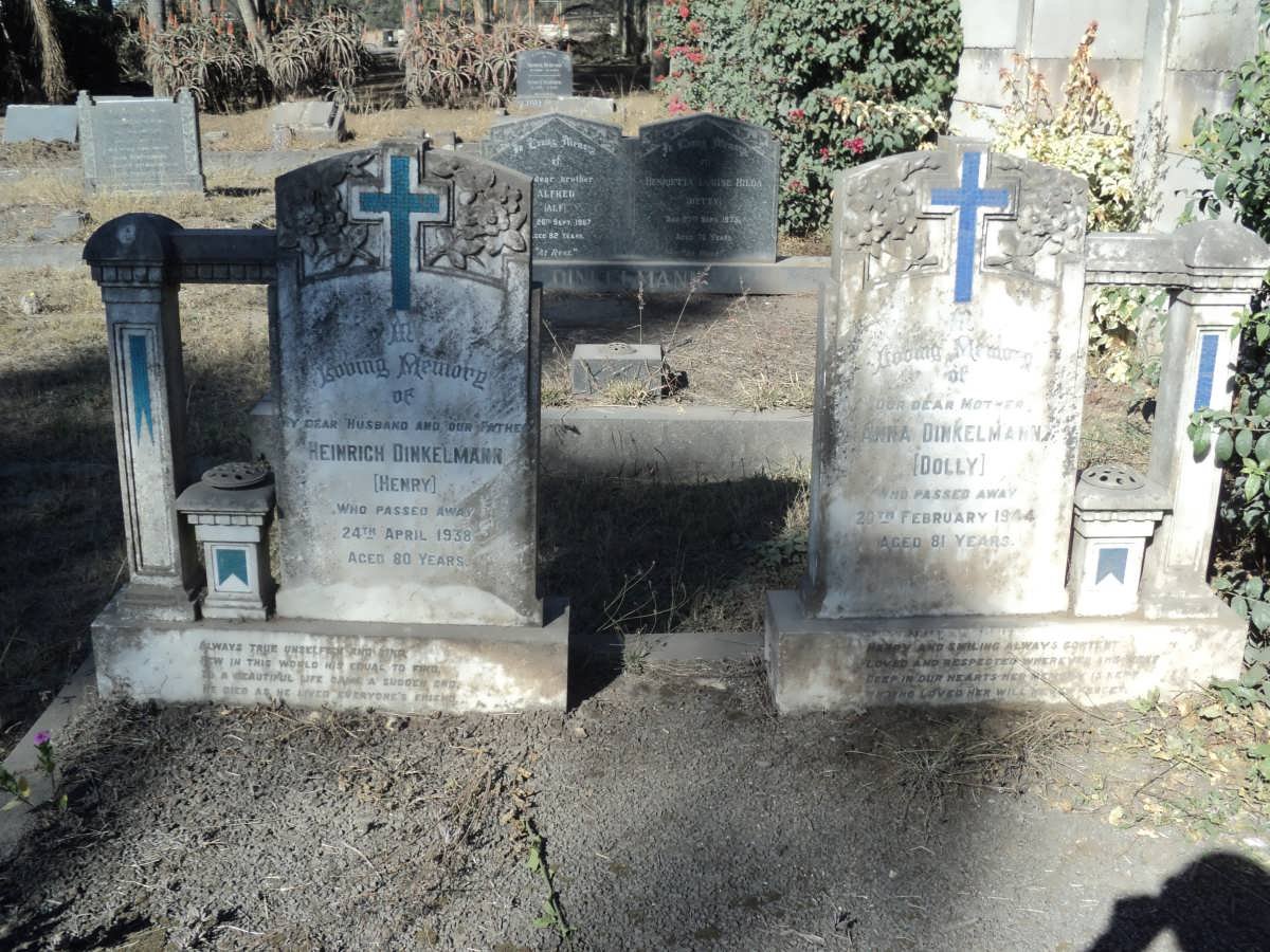 DINKELMANN Heinrich -1938 &amp; Anna -1944
