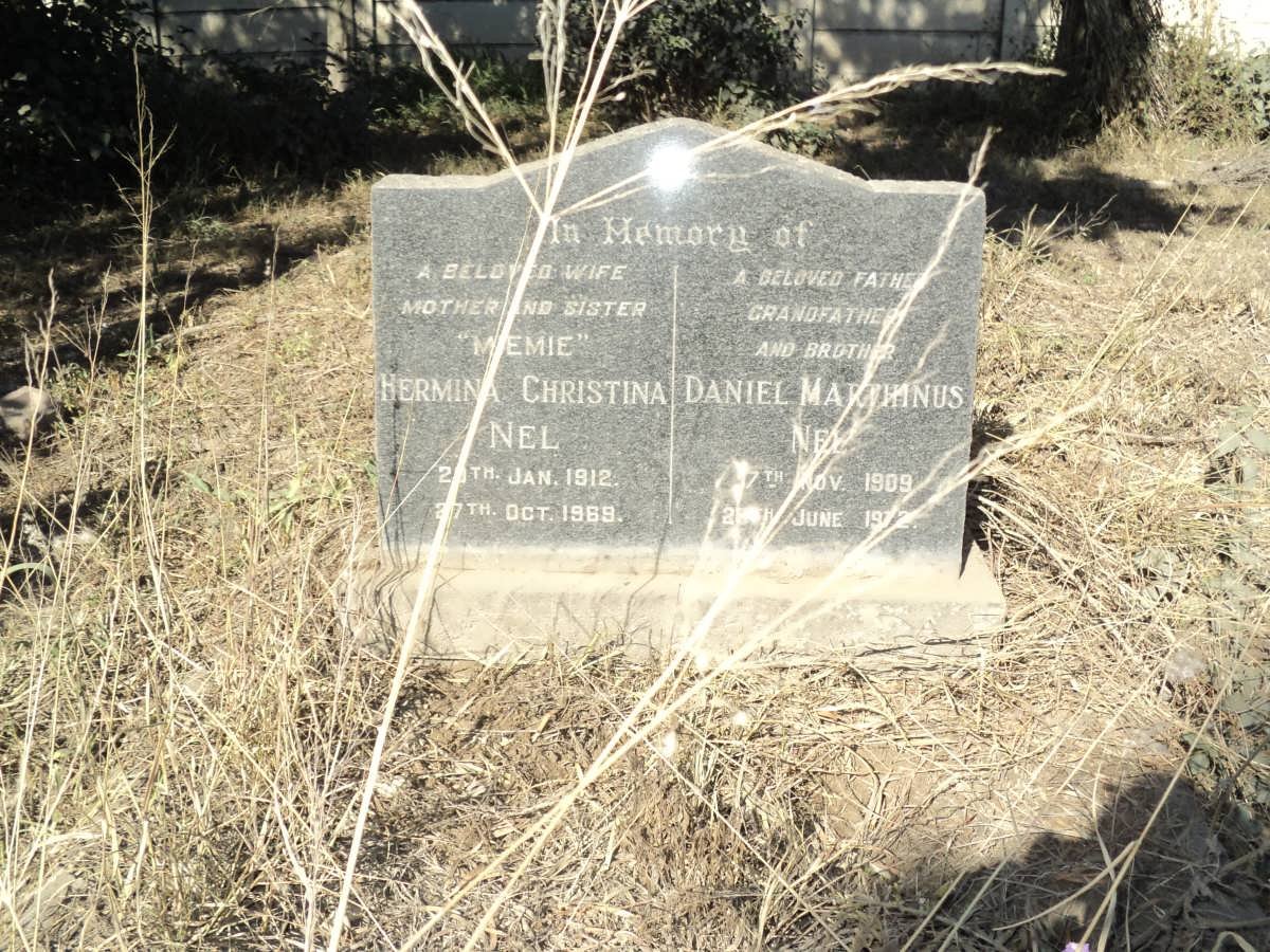 NEL Daniel Marthinus 1909-1972 &amp; Hermina Christina 1912-1969