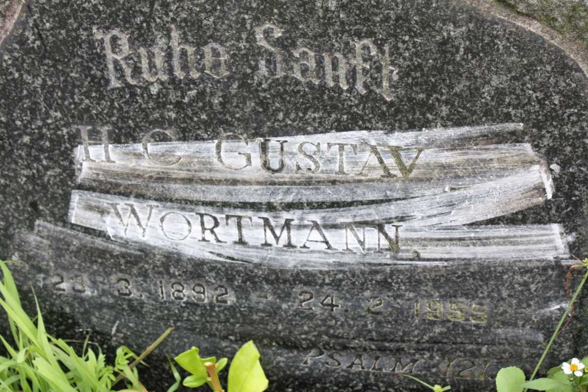 WORTMANN H.C. Gustav 1892-1955