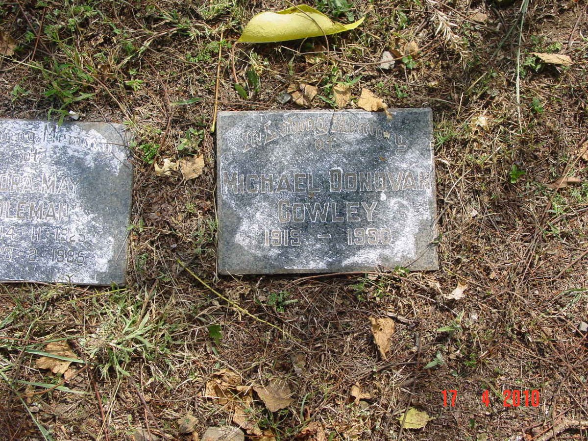 COWLEY Michael Donovan 1919-1990