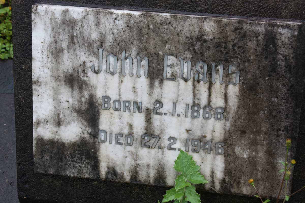 EVANS John 1868-1946
