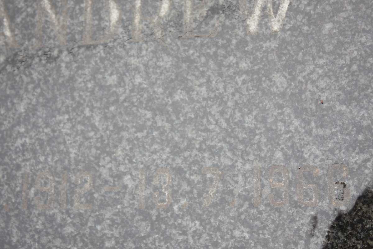 BARNFATHER William 1912-1966  ? &amp; Olive Rita -1991
