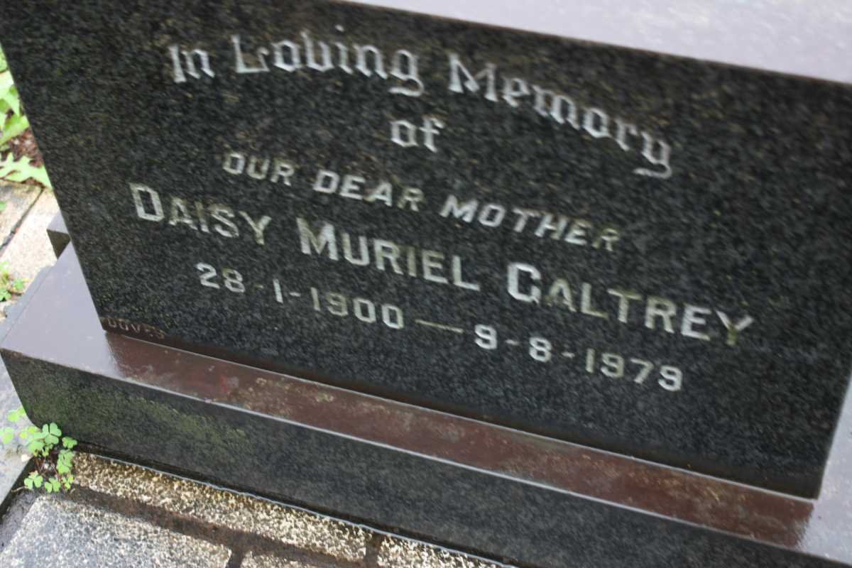 GALTREY Daisy Muriel 1900-1979