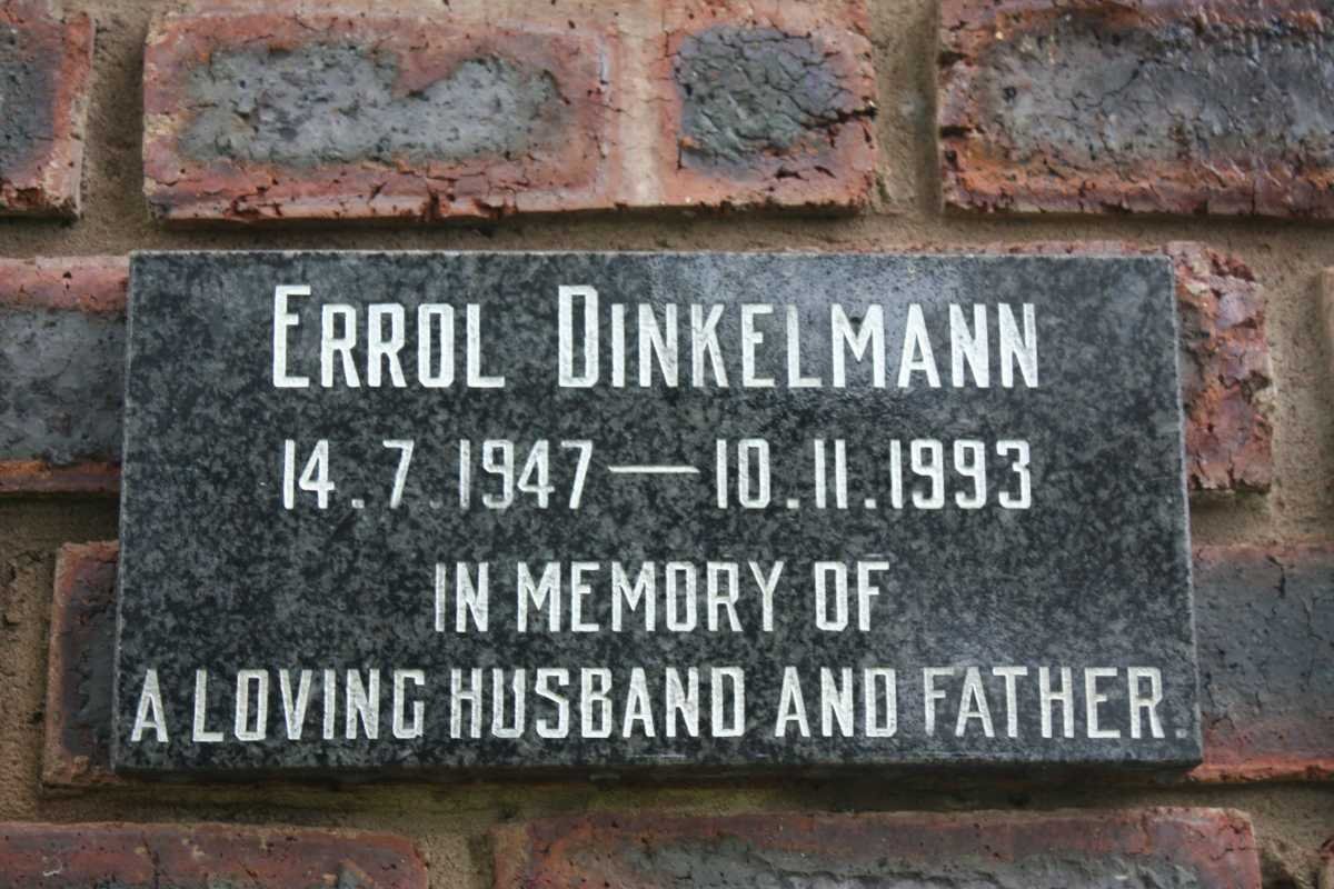 DINKELMANN Errol 1947-1993