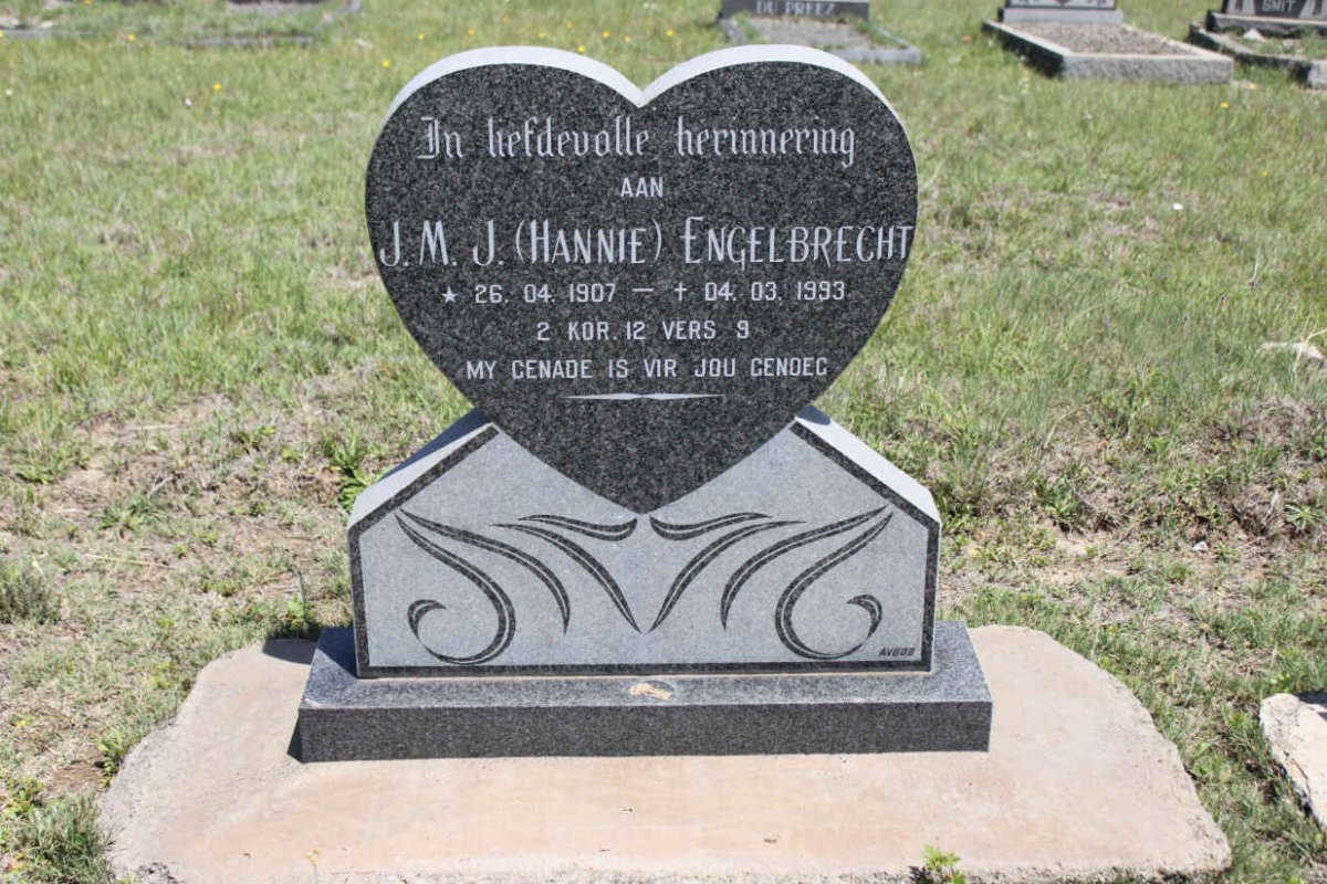 ENGELBRECHT J.M.J.  1907-1993