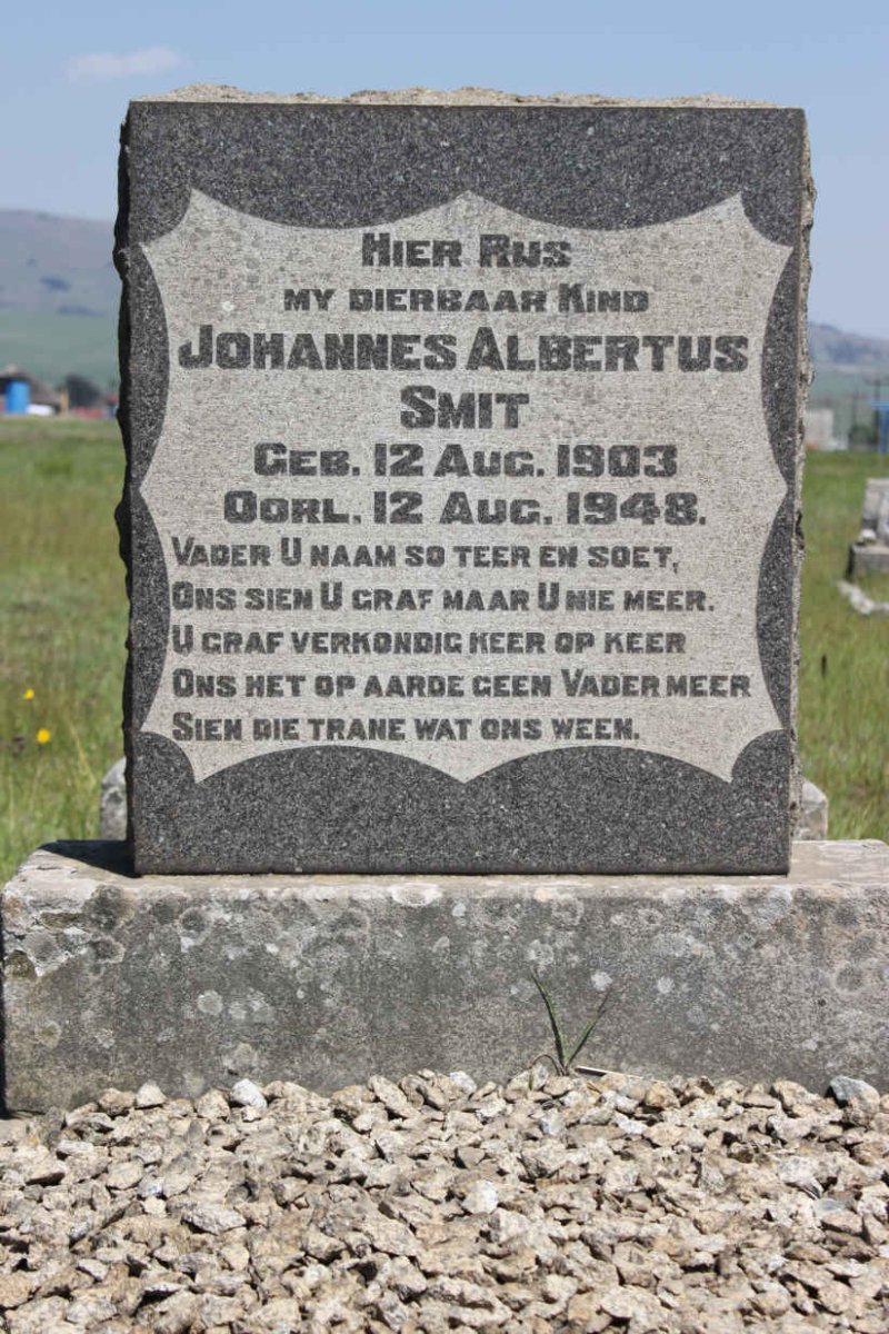 SMIT Johannes Albertus 1903-1948
