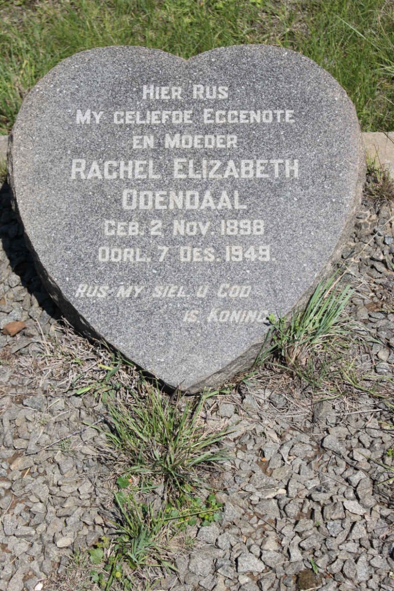 ODENDAAL Rachel Elizabeth 1898-1949