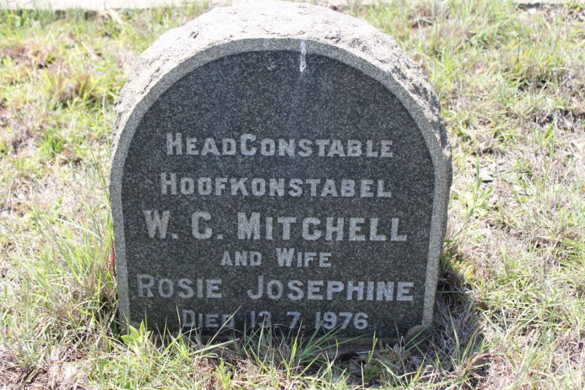 MITCHELL W.C. -1927 &amp; Rosie Josephine -1976