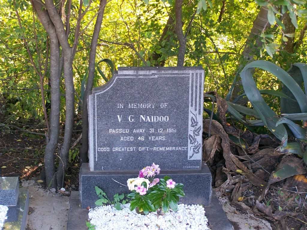 NAIDOO V.G. -1951