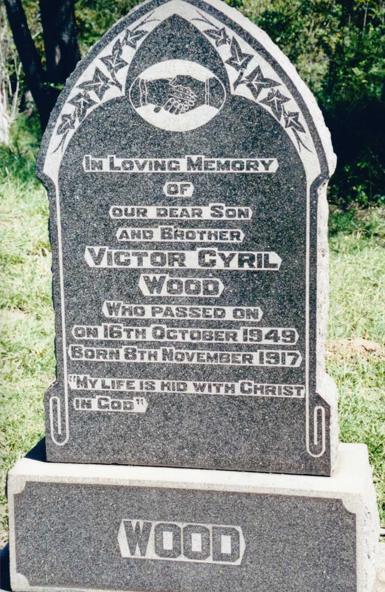 WOOD Victor Cyril 1917-1949