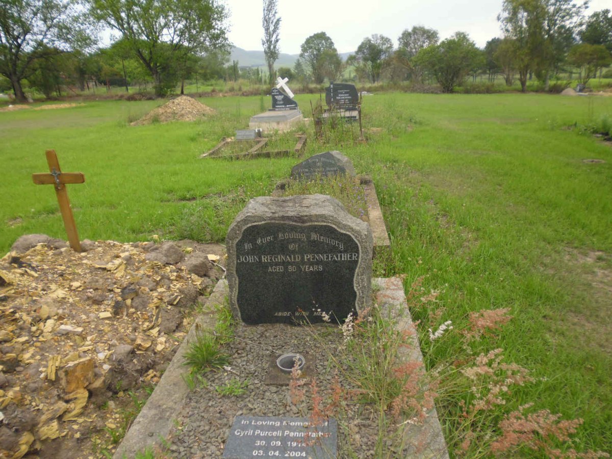 PENNEFATHER John Reginald