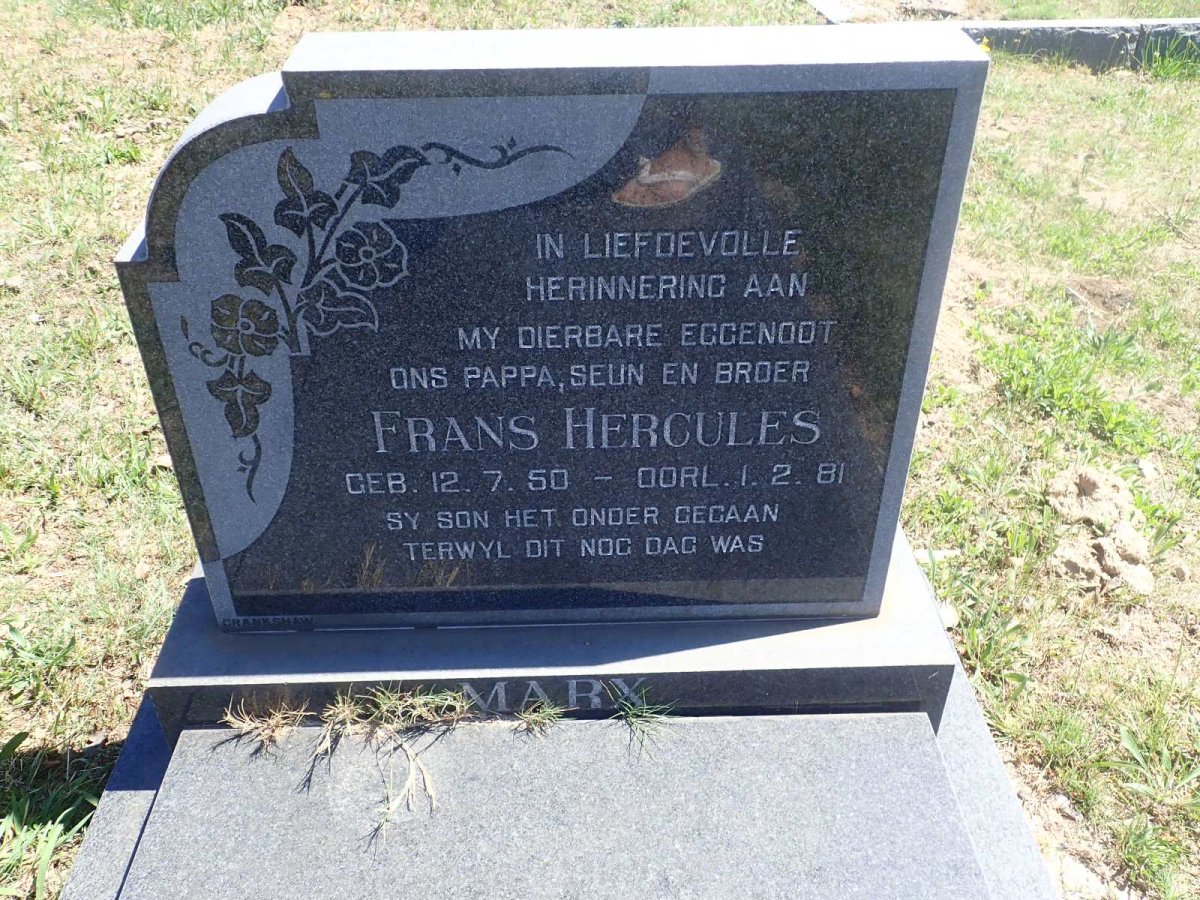 MARX Frans Hercules 1950-1981