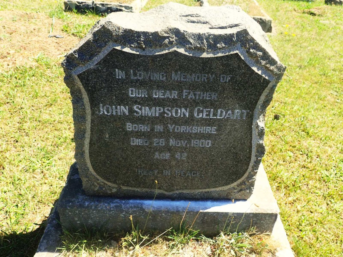 GELDART John Simpson -1900