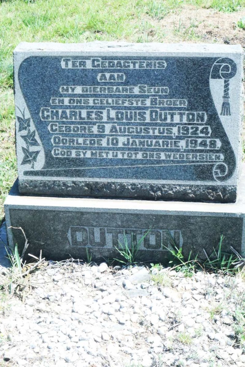 DUTTON Charles Louis 1924-1948