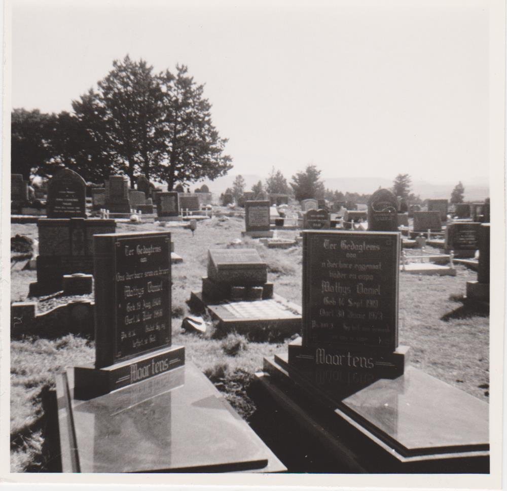 MAARTENS Matthys Daniel 1919-1973 :: MAARTENS Matthys Daniel 1946-1966
