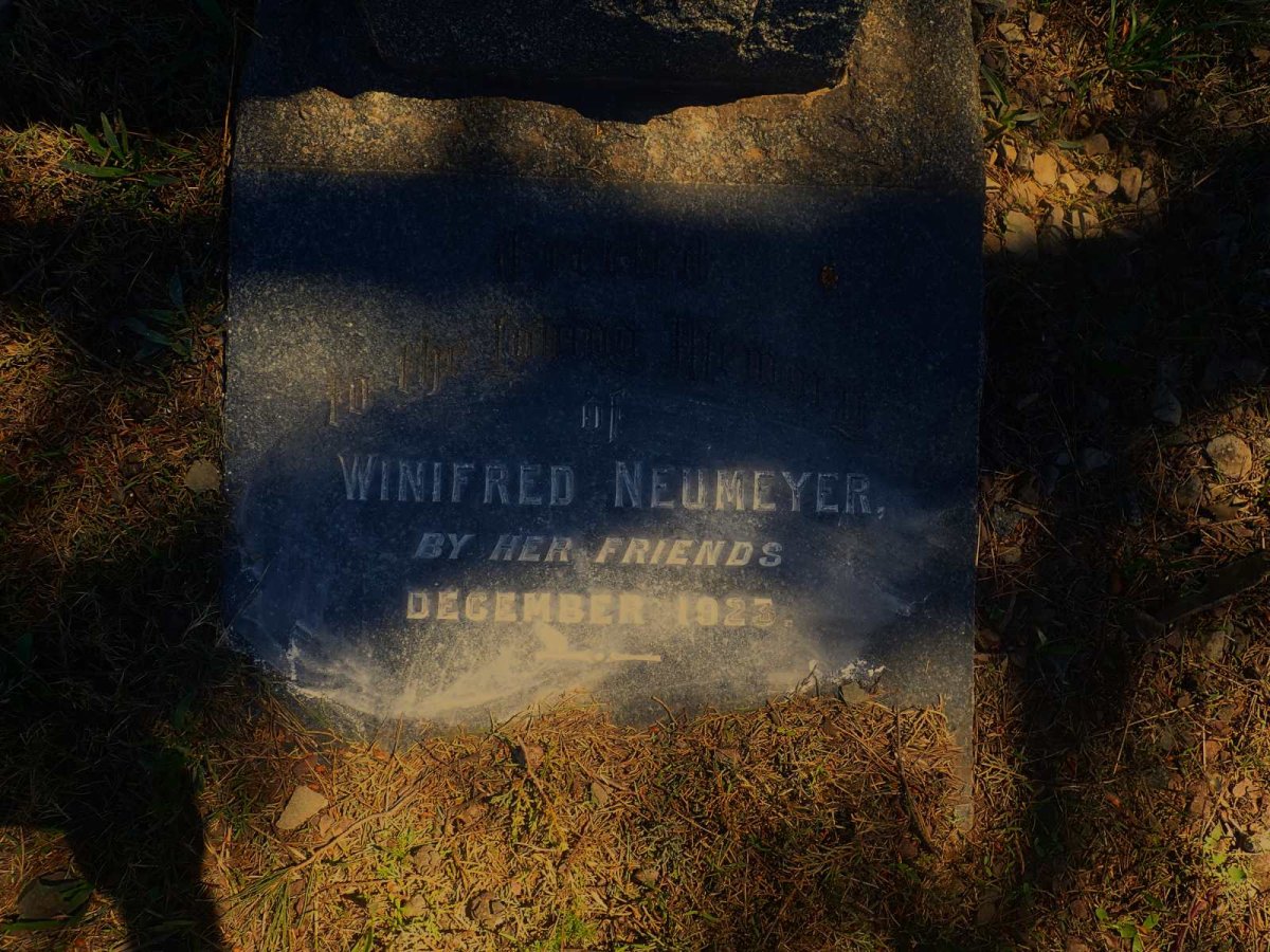 NEUMEYER Winifred -1923