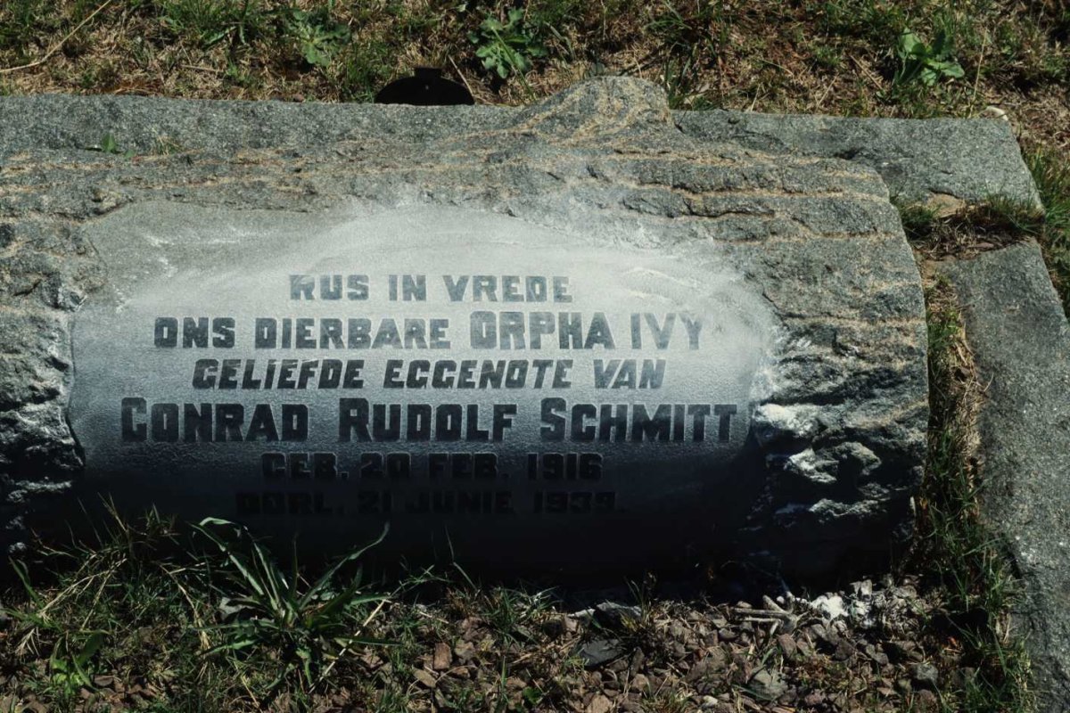 SCHMITT Conrad Rudolf 1916-1939