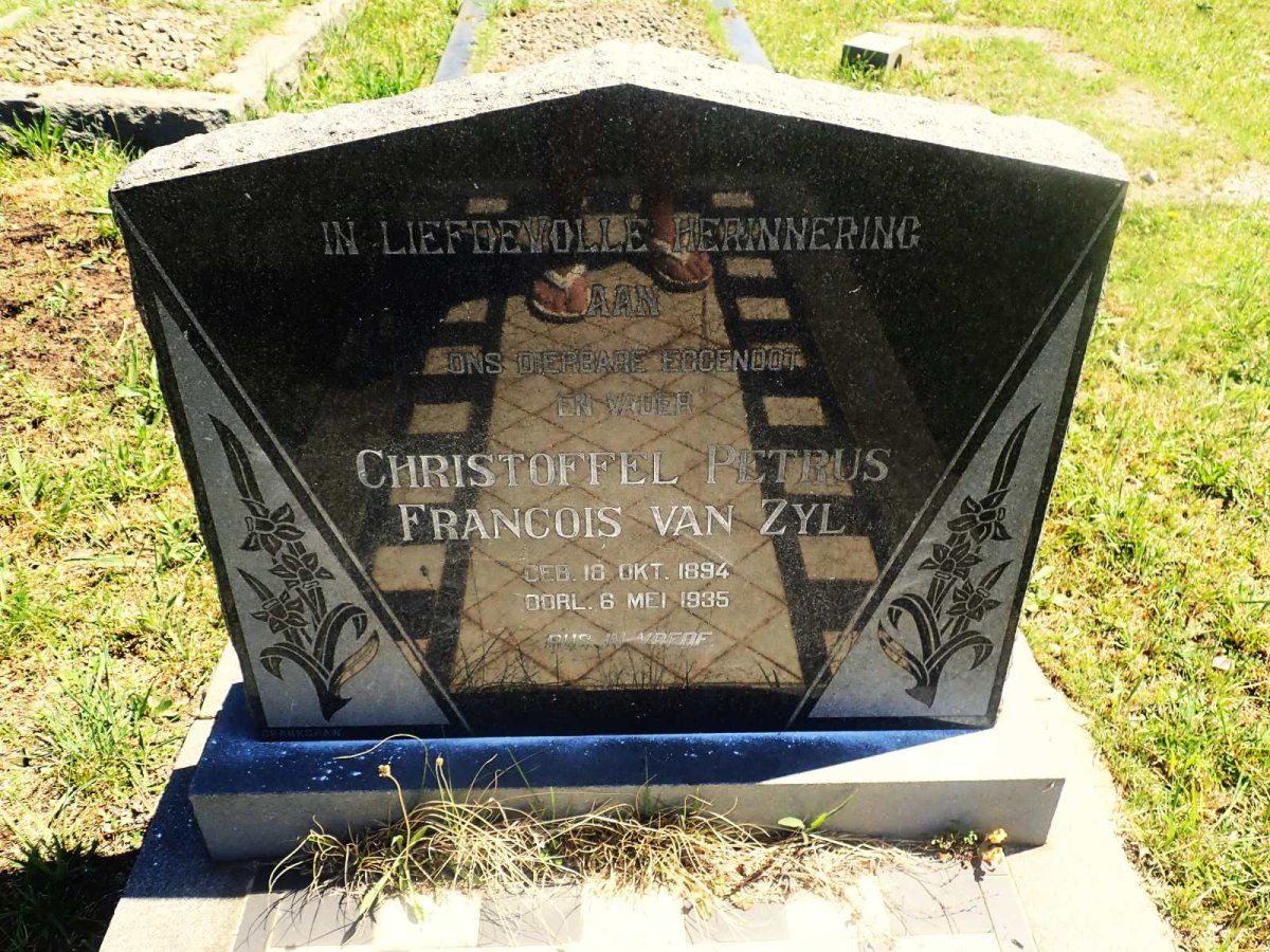 ZYL Christoffel Petrus Francois, van 1894-1935