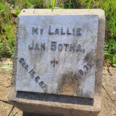 BOTHA Jan 1882-1935