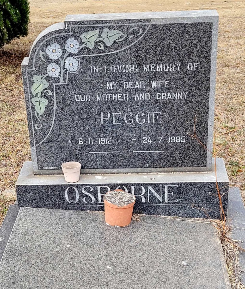 OSBORNE Peggie 1912-1985