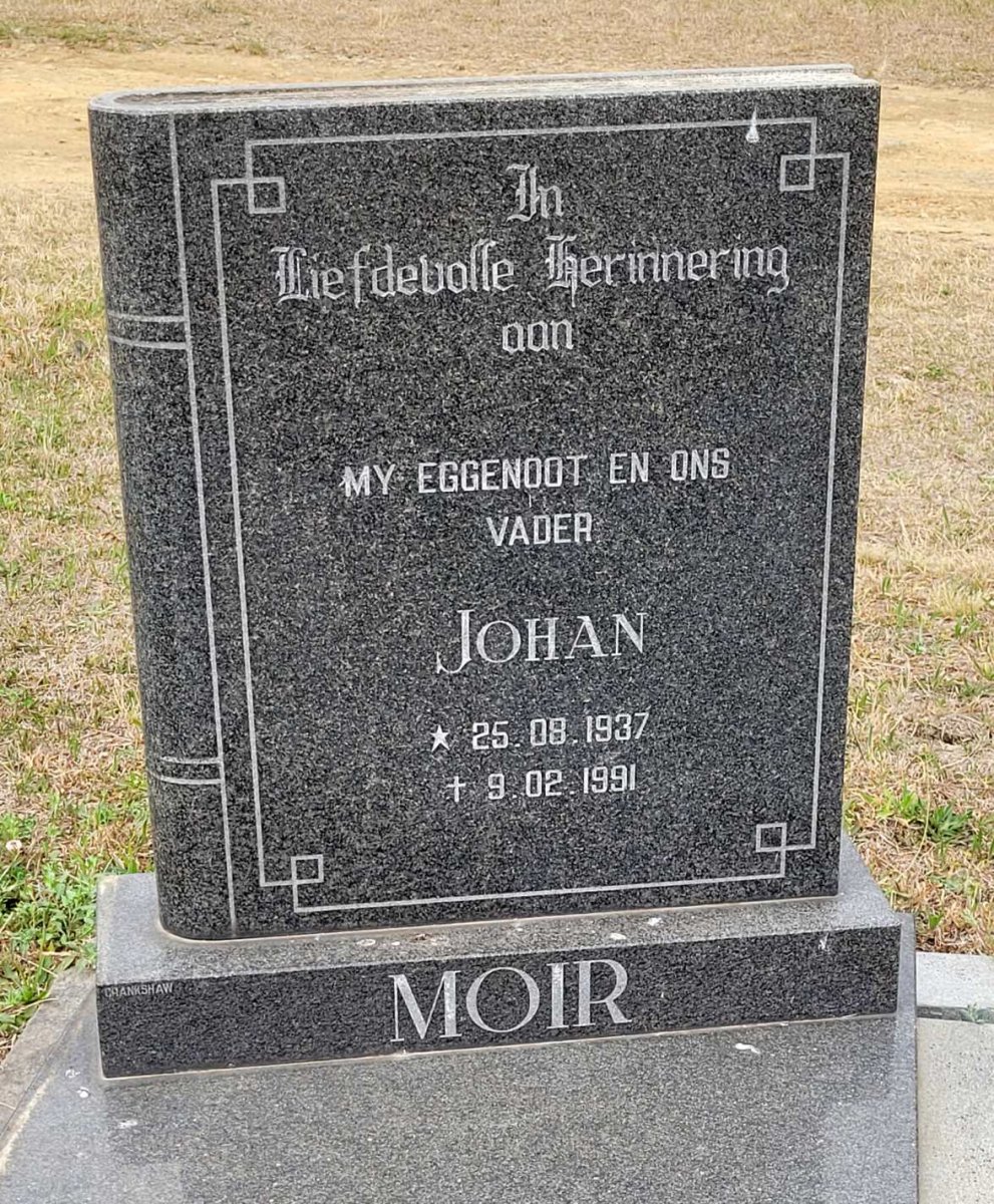 MOIR Johan 1937-1991