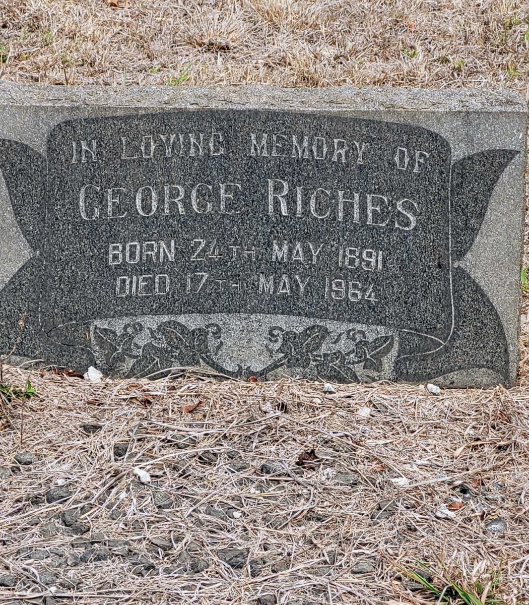 RICHES George 1891-1964