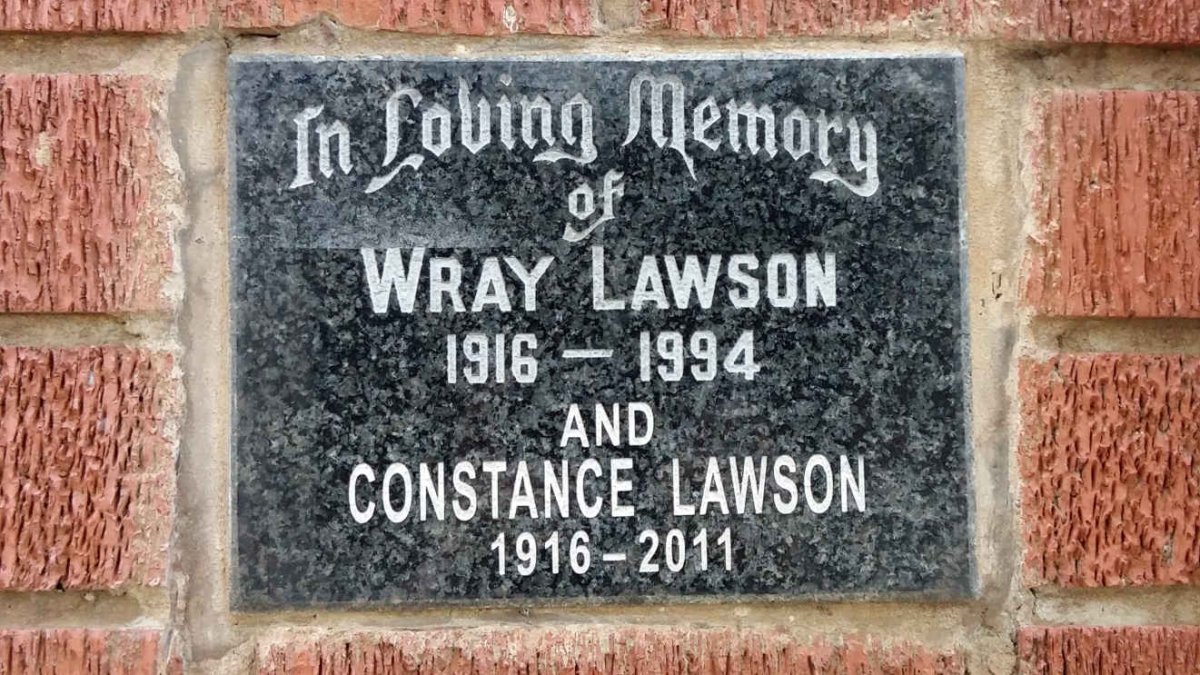 LAWSON Wray 1916-1994 &amp; Constance 1916-2011