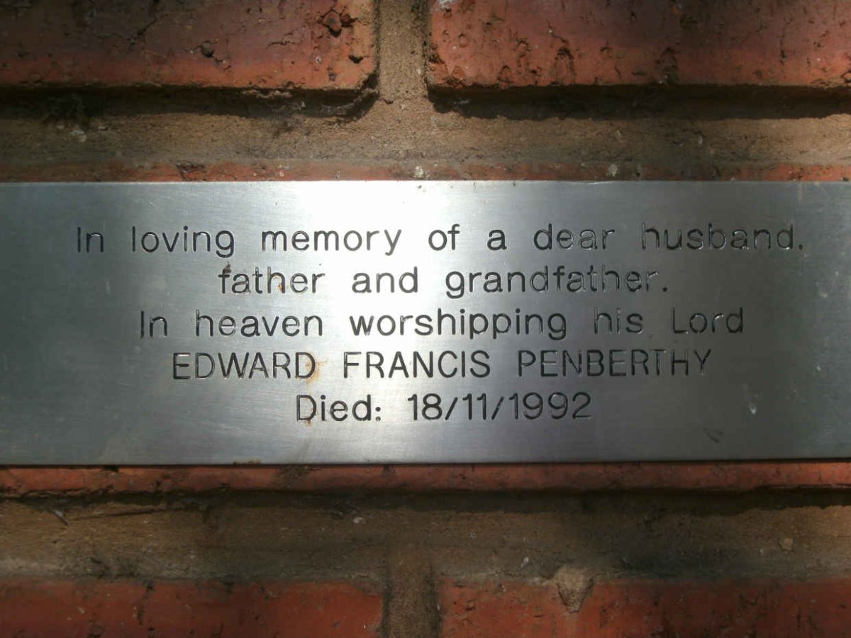 PENBERTHY Edward Francis -1992