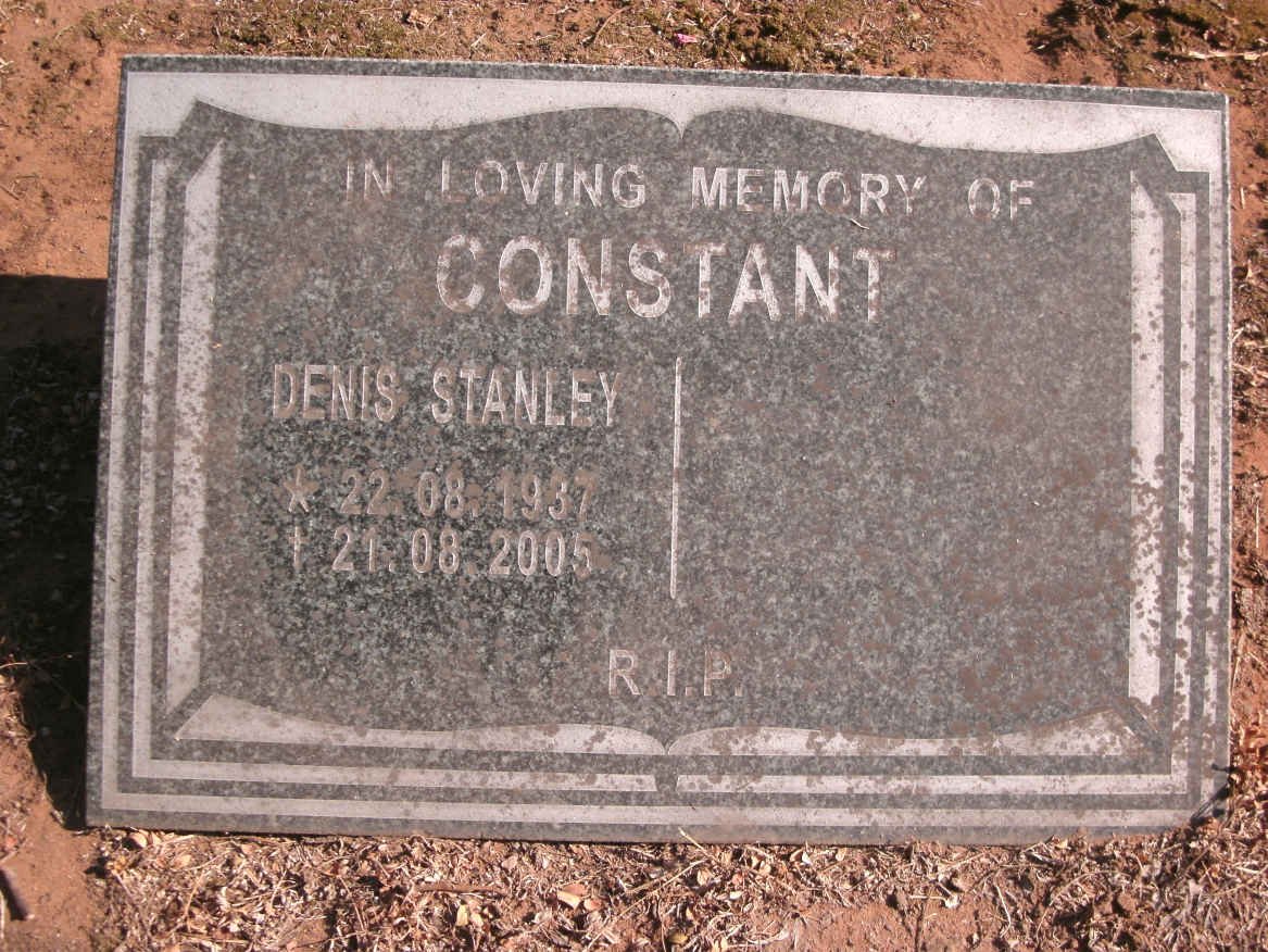 CONSTANT Denis Stanley 1937-2005