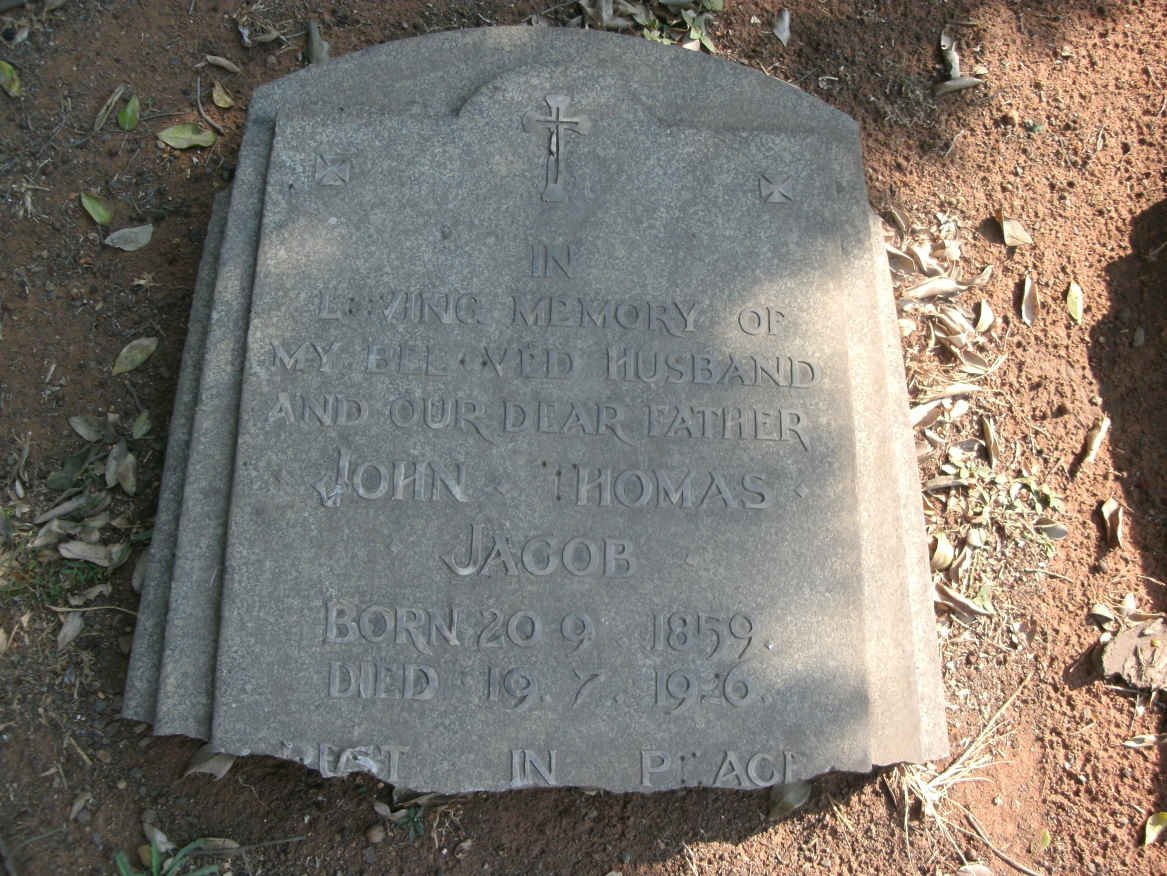 JACOB John Thomas 1859-1926
