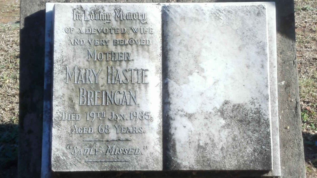 BREINGAN Mary Hastie -1935