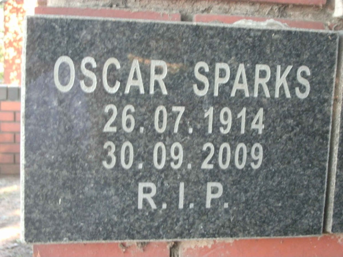 SPARKS Oscar 1914-2009