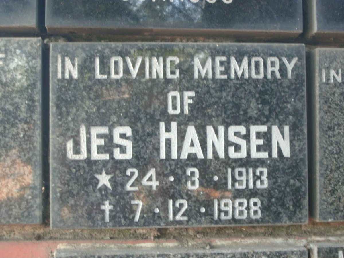 HANSEN Jes 1913-1988