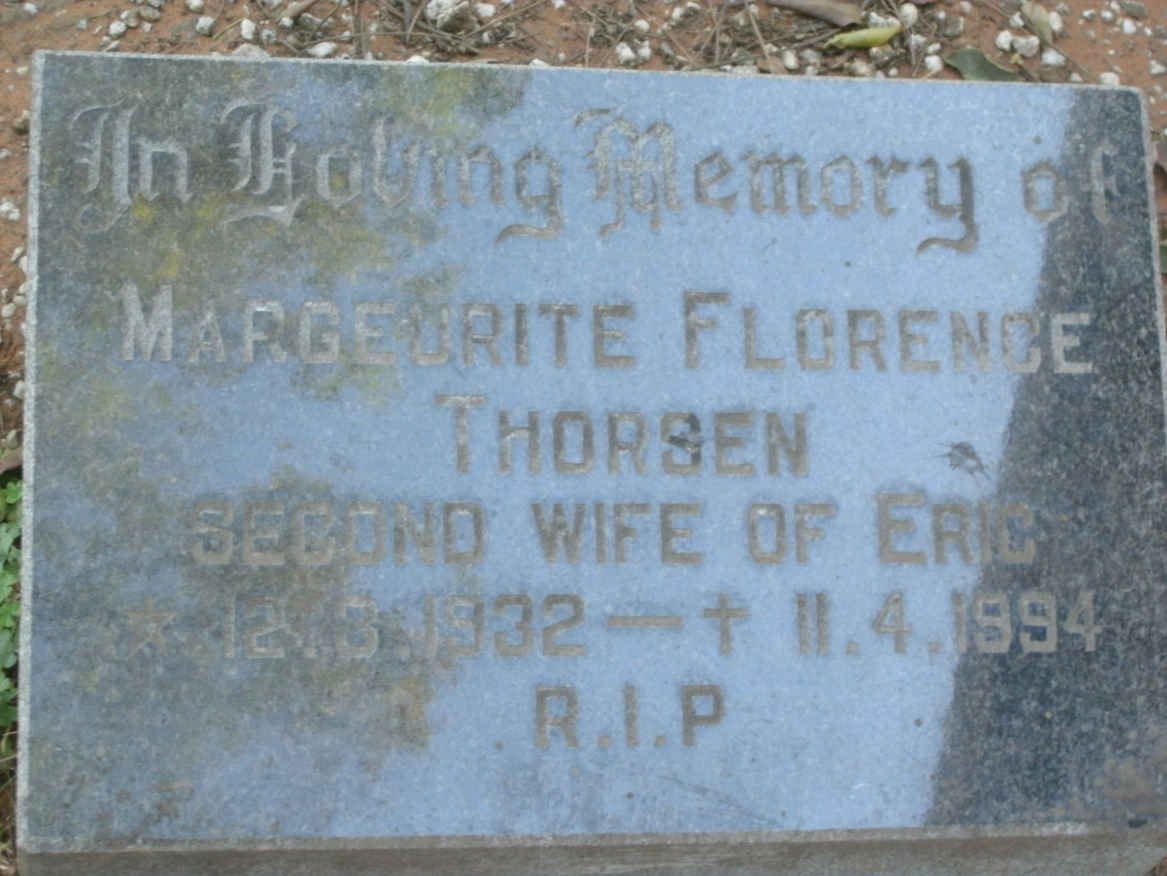 THORSEN Margeurite Florence 1932-1994