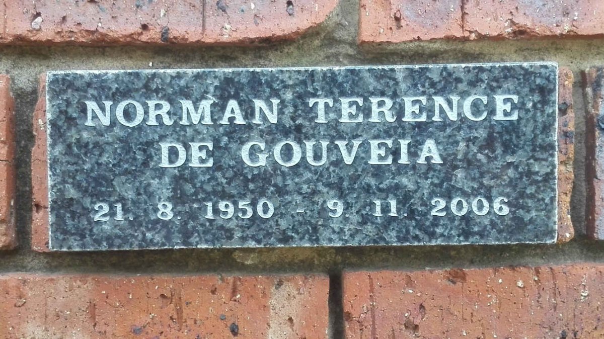 GOUVEIA Norman Terence, de 1950-2006