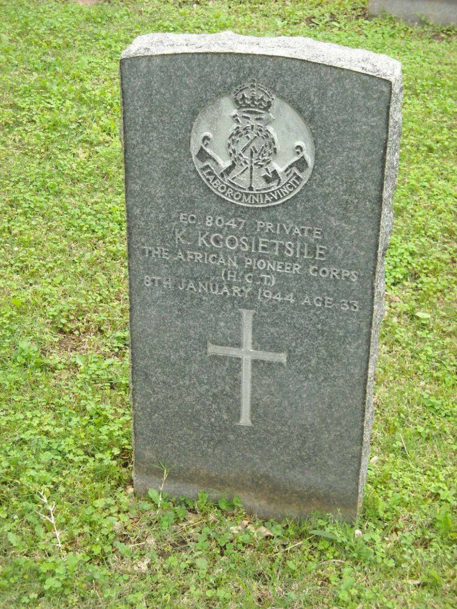 KGOSIETSILE K. -1944