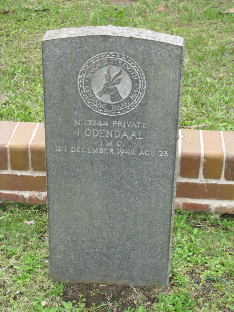 ODENDAAL I. -1942