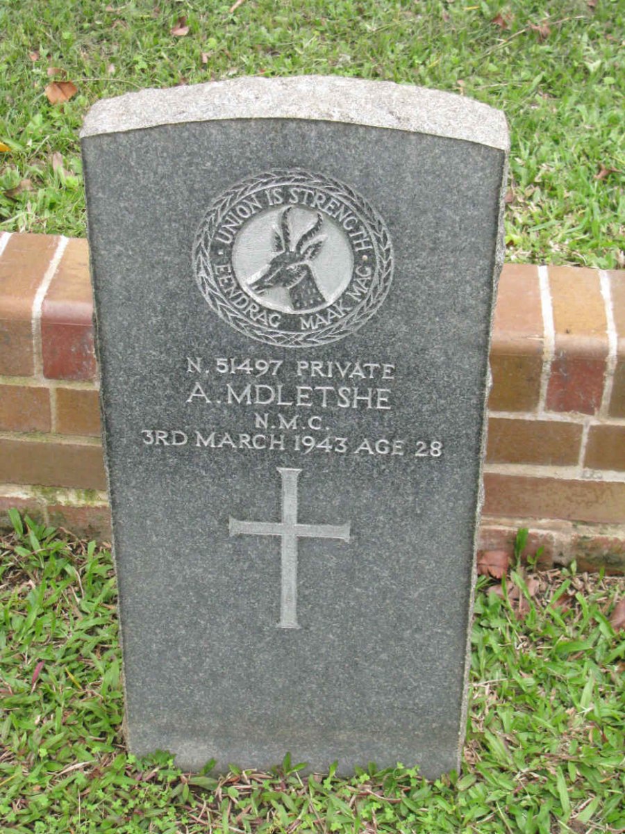 MDLETSHE A. -1943