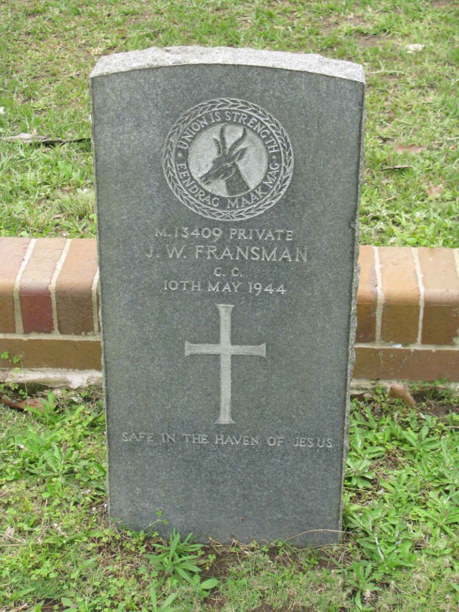 FRANSMAN J. W. - M13409