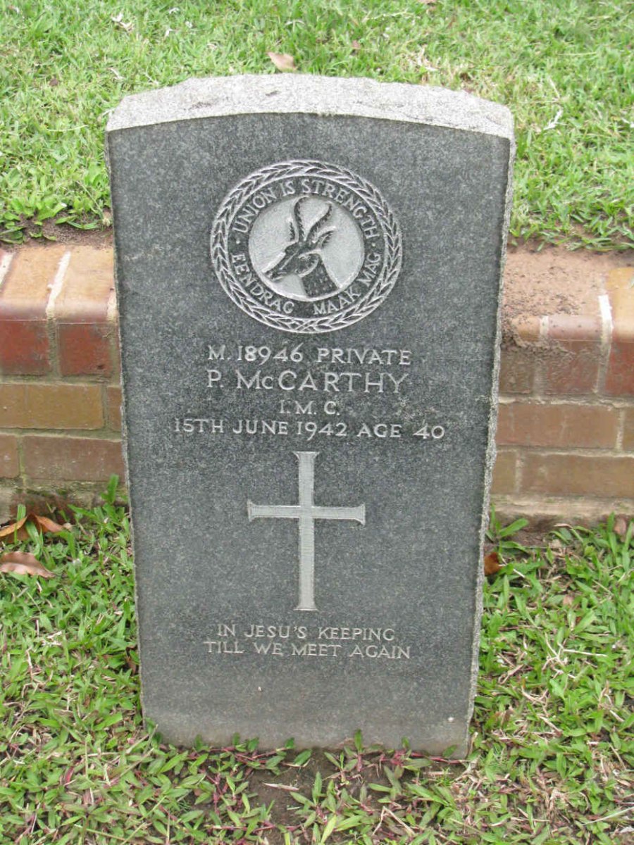 McCARTHY P. -1942