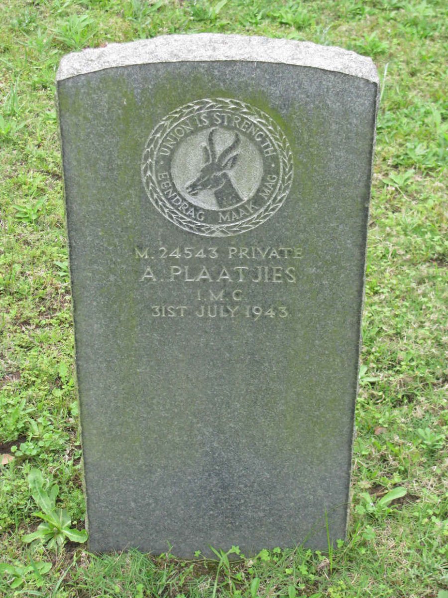PLAATJIES A. -1943