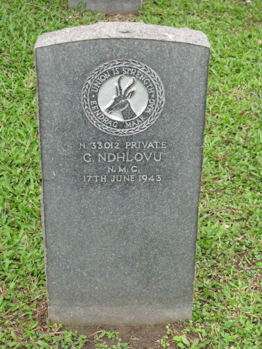 NDHLOVU G. -1943